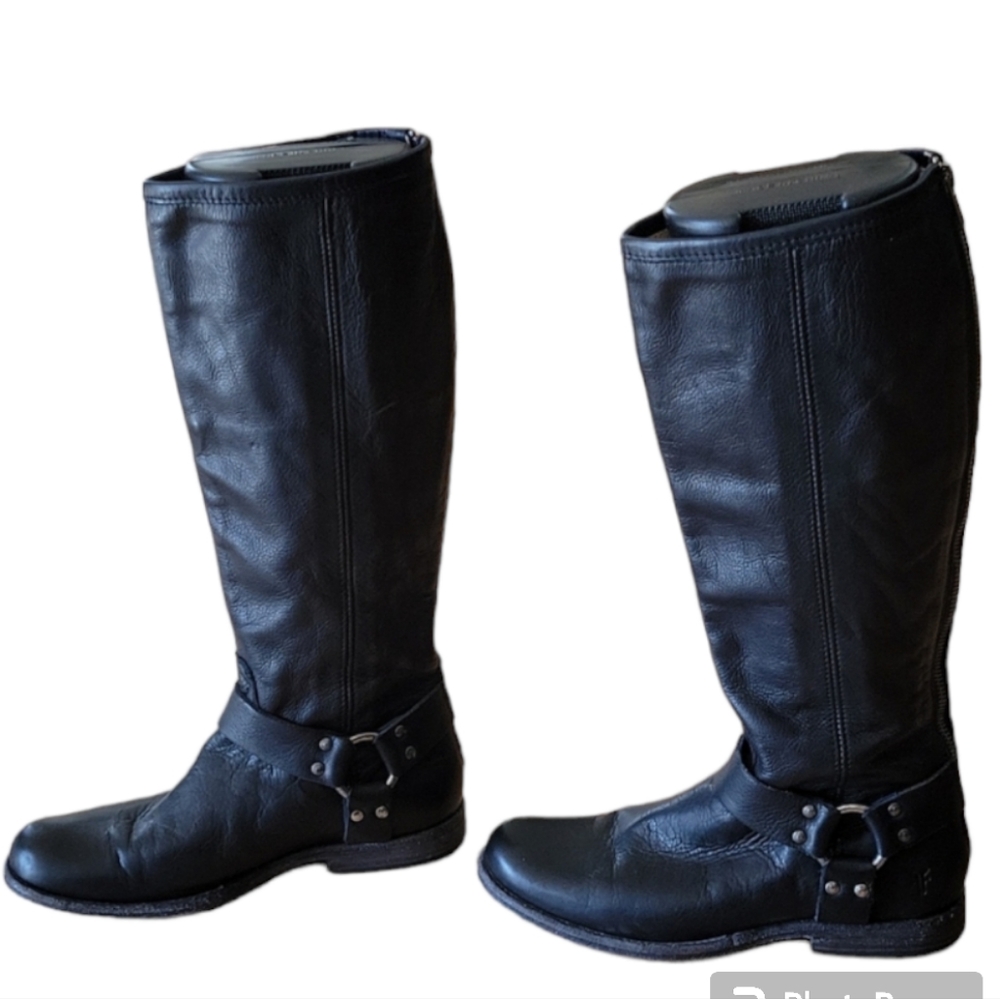 Frye Phillip Harness Tall Boots